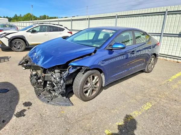 5NPD84LF8JH382414 — 2018 Hyundai Elantra, Передняя часть (Front End), фото до ремонта