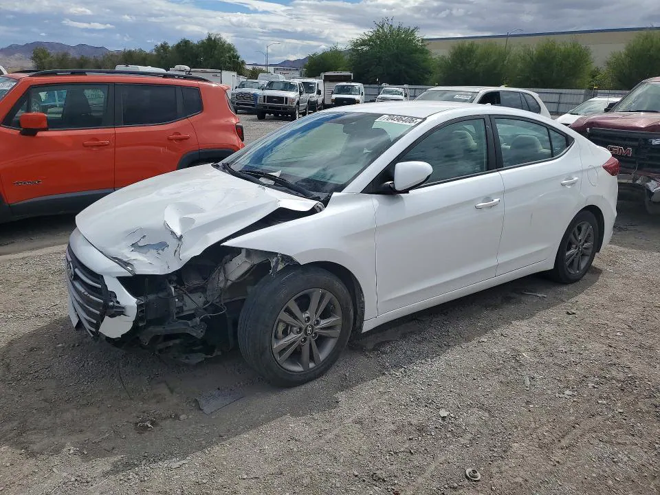 2018 Hyundai Elantra VIN 5NPD84LF7JH246954 фото 1