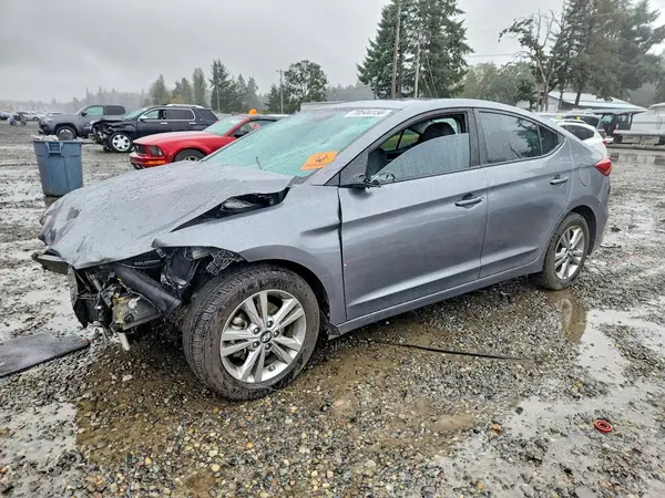 KMHD84LF3JU534570 — 2018 Hyundai Elantra, Передняя часть (Front End), фото до ремонта
