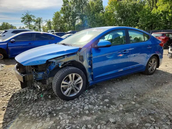5NPD84LF3JH242058 — 2018 Hyundai Elantra, Передняя часть (Front End), фото до ремонта
