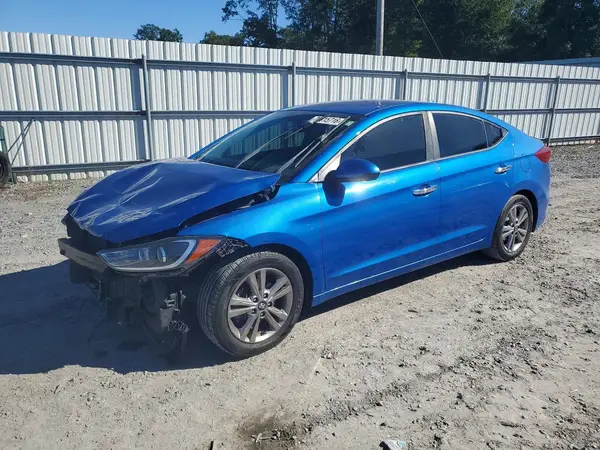 KMHD84LF6JU594732 — 2018 Hyundai Elantra, Передняя часть (Front End), фото до ремонта