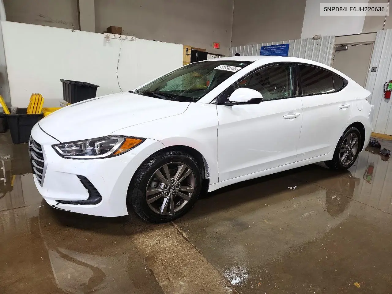 2018 Hyundai Elantra Sel VIN 5NPD84LF6JH220636 фото 1