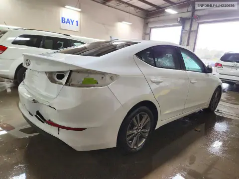 2018 Hyundai Elantra Sel VIN 5NPD84LF6JH220636 фото 3