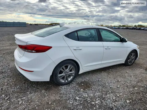 2018 Hyundai Elantra Sel VIN KMHD84LF0JU457592 фото 3