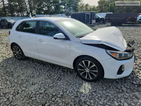 2018 Hyundai Elantra Gt Base VIN KMHH35LE7JU062516 фото 4