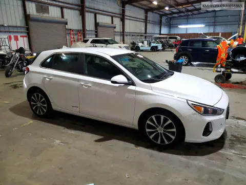 2018 Hyundai Elantra Gt Base VIN KMHH35LE9JU058869 фото 4