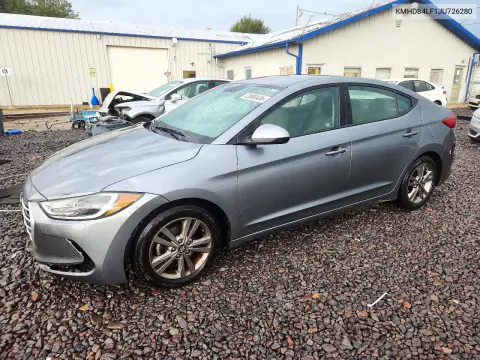 2018 Hyundai Elantra Sel VIN KMHD84LF1JU726280 фото 1