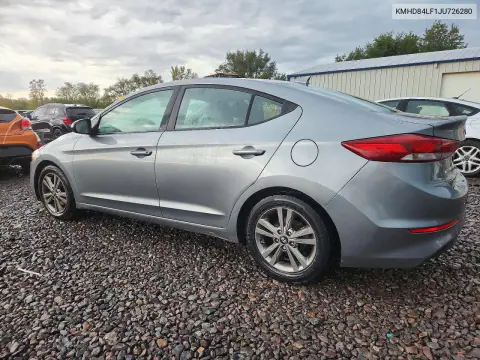 2018 Hyundai Elantra Sel VIN KMHD84LF1JU726280 фото 2