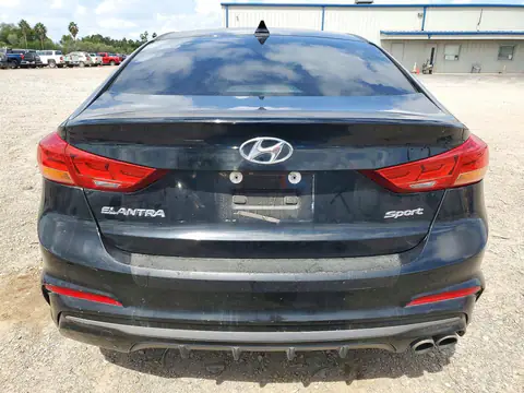 KMHD04LB6JU510509 — 2018 Hyundai Elantra, фото 6 с аукциона Copart, Передняя часть