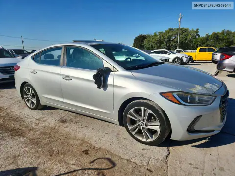 2018 Hyundai Elantra Limited VIN 5NPD84LF8JH269644 фото 4