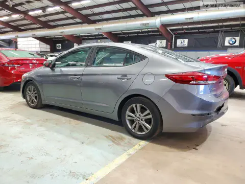 2018 Hyundai Elantra Sel VIN 5NPD84LF7JH306585 фото 2