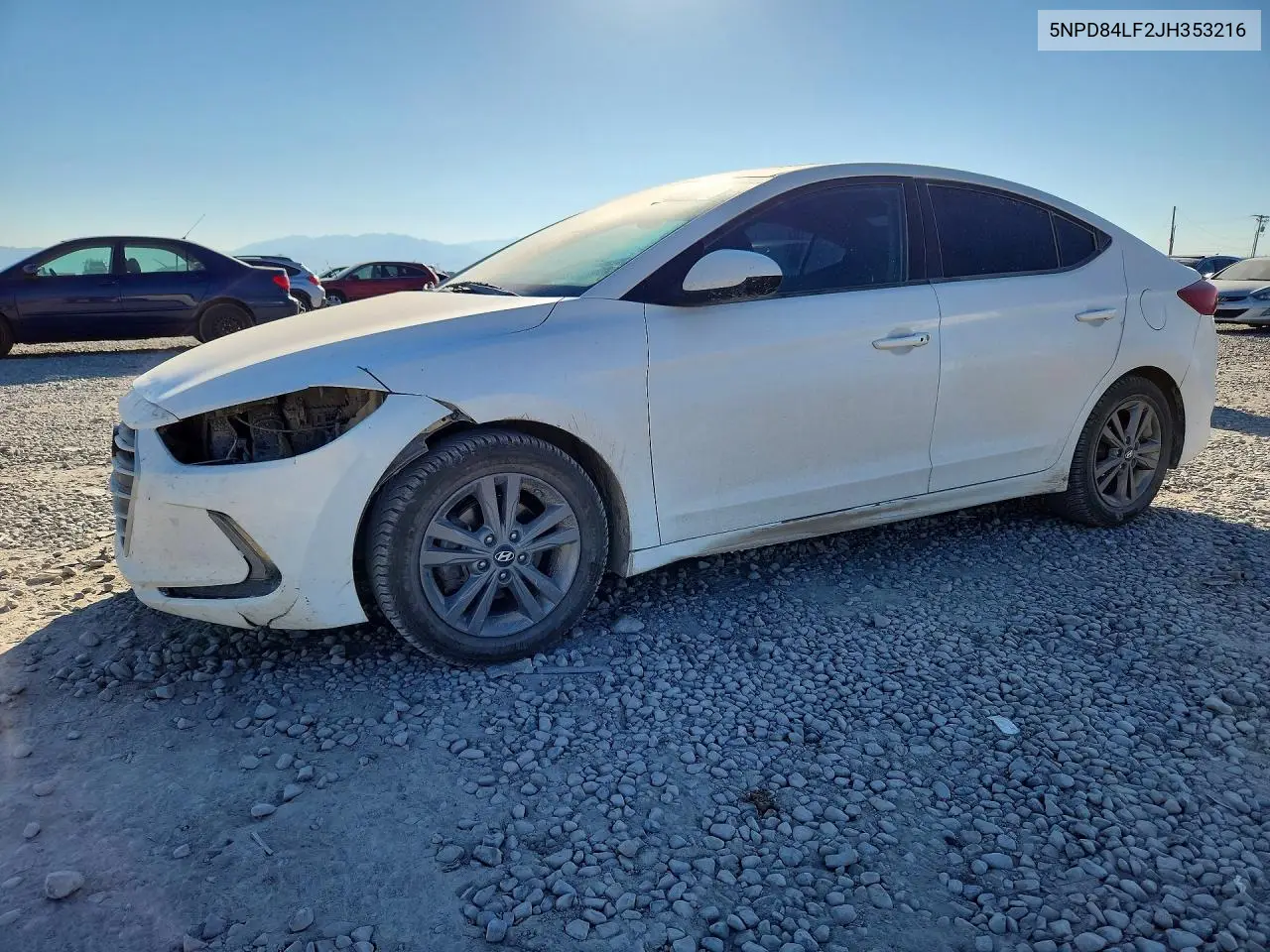 2018 Hyundai Elantra Value Edition VIN 5NPD84LF2JH353216 фото 1