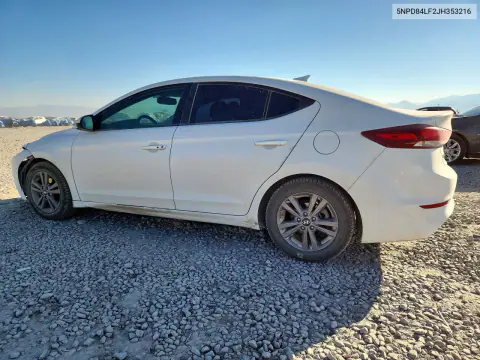 2018 Hyundai Elantra Value Edition VIN 5NPD84LF2JH353216 фото 2