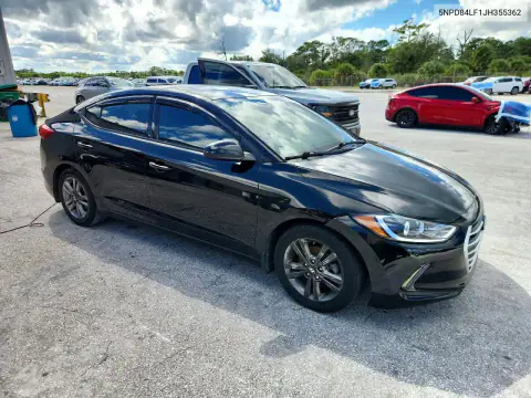 5NPD84LF1JH355362 — 2018 Hyundai Elantra, фото 4 с аукциона Copart, Подтопление