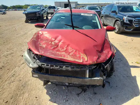 2018 Hyundai Elantra Sel VIN 5NPD84LF6JH244337 фото 5