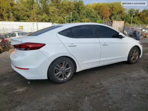 5NPD84LF4JH240268 — 2018 Hyundai Elantra, фото 3 с аукциона Copart, Механические повреждения