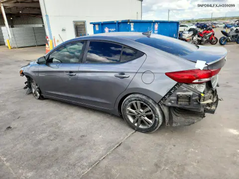 5NPD84LFXJH359099 — 2018 Hyundai Elantra, фото 2 с аукциона Copart, Задняя часть