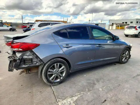 5NPD84LFXJH359099 — 2018 Hyundai Elantra, фото 3 с аукциона Copart, Задняя часть