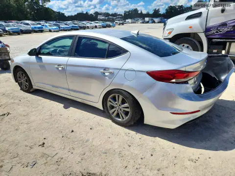 5NPD84LF1JH253849 — 2018 Hyundai Elantra, фото 2 с аукциона Copart, Задняя часть