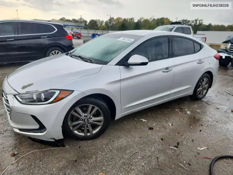 5NPD84LF8JH238328 Hyundai Elantra 2018 — повреждение Мелкие вмятины и царапины, фото до ремонта