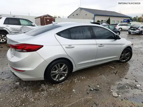 5NPD84LF8JH238328 — 2018 Hyundai Elantra, фото 3 с аукциона Copart, Мелкие вмятины и царапины