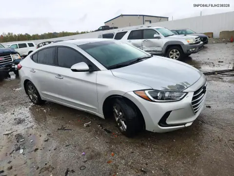 5NPD84LF8JH238328 — 2018 Hyundai Elantra, фото 4 с аукциона Copart, Мелкие вмятины и царапины