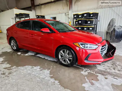 5NPD84LF2JH306719 — 2018 Hyundai Elantra, фото 4 с аукциона Copart, Передняя часть