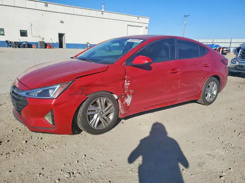 KMHD84LF2KU781970 — 2019 Hyundai Elantra, Передняя часть (Front End), фото до ремонта