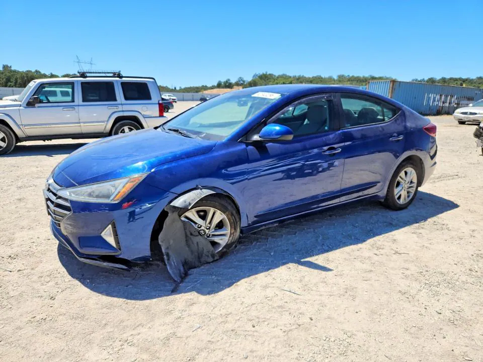 2019 Hyundai Elantra VIN 5NPD84LF1KH410510 фото 1