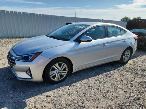 5NPD84LF2KH413142 — 2019 Hyundai Elantra, Передняя часть (Front End), фото до ремонта