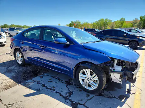 5NPD84LF1KH484543 — 2019 Hyundai Elantra, фото 4 с аукциона Copart 14.10.2026, Вандализм