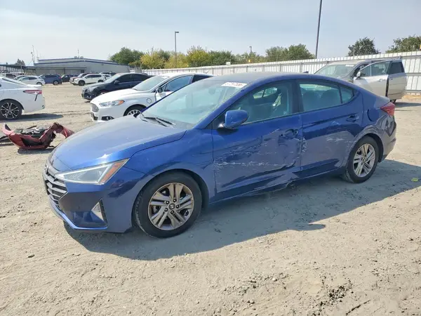 5NPD84LF6KH436150 — 2019 Hyundai Elantra, Боковая часть (Side), фото до ремонта