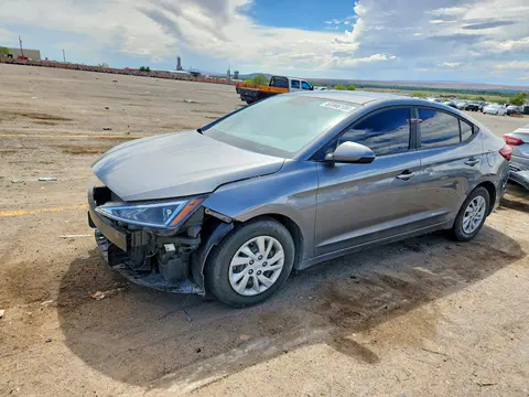 5NPD74LF1KH490054 — 2019 Hyundai Elantra, Передняя часть (Front End), фото до ремонта