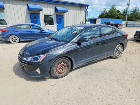5NPD74LF9KH457450 — 2019 Hyundai Elantra, Передняя часть (Front End), фото до ремонта