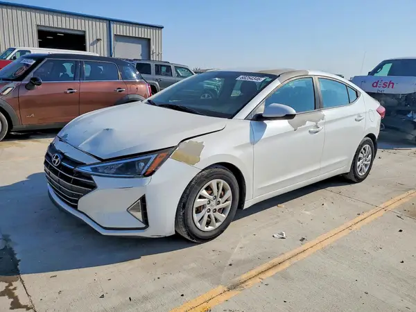 5NPD74LF9KH423282 — 2019 Hyundai Elantra, Задняя часть (Rear End), фото до ремонта