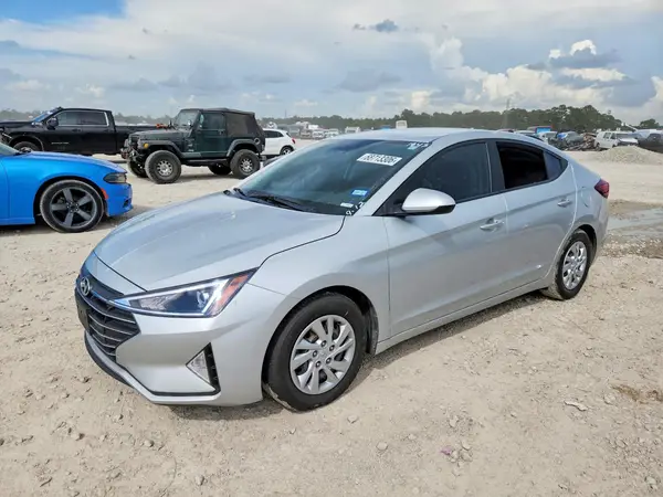 5NPD74LF9KH491842 — 2019 Hyundai Elantra, Вандализм (Vandalism), фото до ремонта