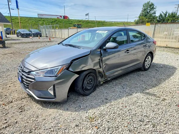 5NPD74LF8KH475650 — 2019 Hyundai Elantra, Передняя часть (Front End), фото до ремонта