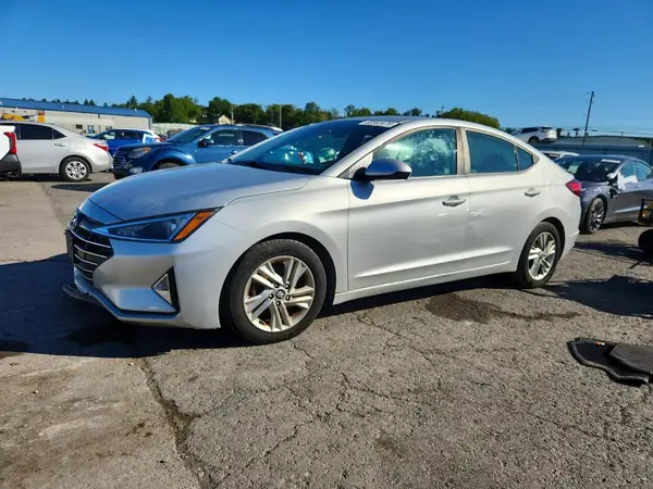 5NPD84LFXKH403751 Hyundai Elantra 2019 — повреждение Задняя часть, фото до ремонта