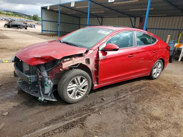 KMHD84LF4KU780884 — 2019 Hyundai Elantra, Передняя часть (Front End), фото до ремонта