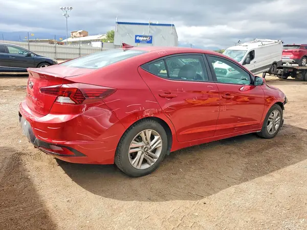 KMHD84LF4KU780884 — 2019 Hyundai Elantra, фото 3 с аукциона Copart, Передняя часть