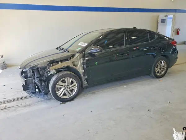 5NPD84LF4KH444991 — 2019 Hyundai Elantra, Передняя часть (Front End), фото до ремонта