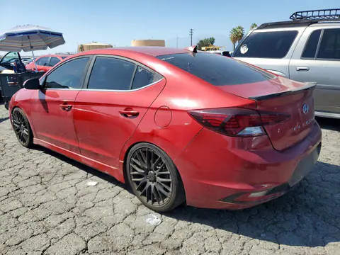 2019 Hyundai Elantra VIN KMHD04LB2KU861869 фото 2