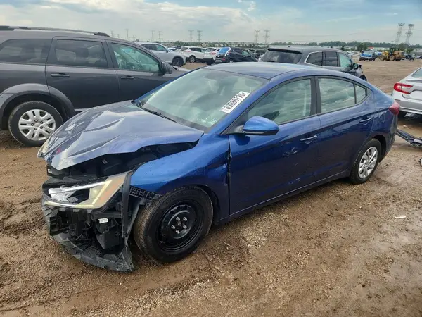 5NPD74LF9KH483448 — 2019 Hyundai Elantra, Передняя часть (Front End), фото до ремонта