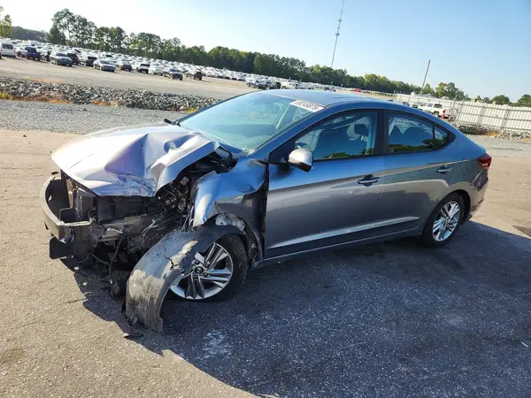 KMHD84LF5KU816260 — 2019 Hyundai Elantra, Передняя часть (Front End), фото до ремонта