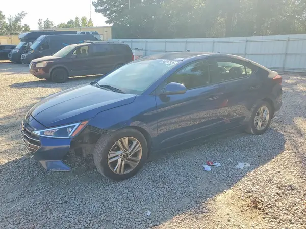 5NPD84LFXKH496965 — 2019 Hyundai Elantra, Передняя часть (Front End), фото до ремонта