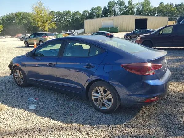 2019 HYUNDAI ELANTRA VIN 5NPD84LFXKH496965 фото 2