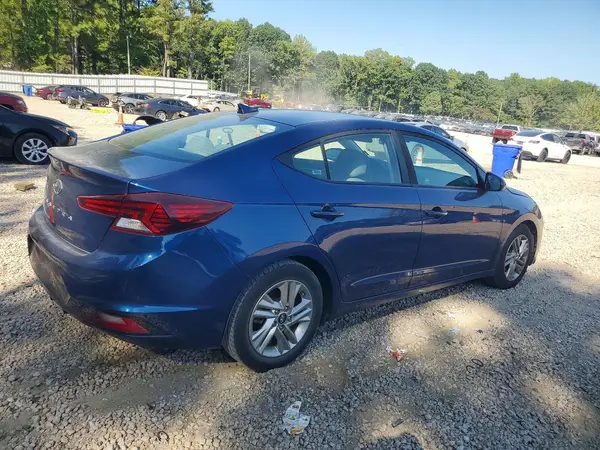 2019 HYUNDAI ELANTRA VIN 5NPD84LFXKH496965 фото 3