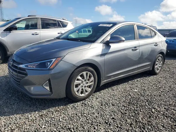 KMHD74LF3KU816843 — 2019 Hyundai Elantra, Задняя часть (Rear End), фото до ремонта