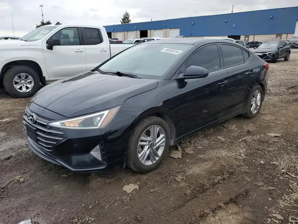 5NPD84LF0KH432238 — 2019 Hyundai Elantra, Задняя часть (Rear End), фото до ремонта