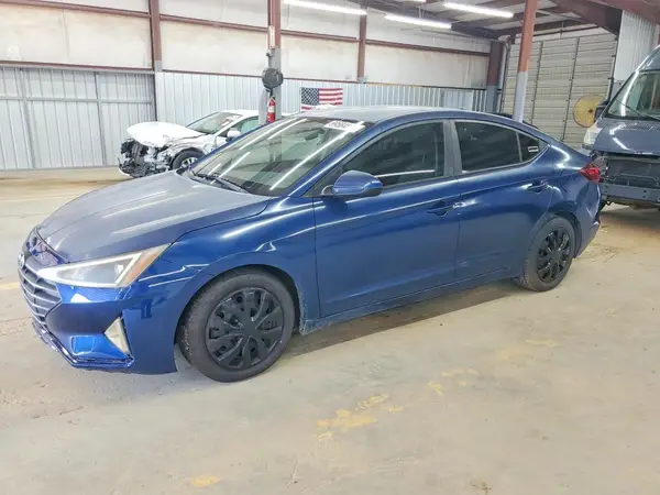 5NPD84LF4KH413739 — 2019 Hyundai Elantra, Передняя часть (Front End), фото до ремонта